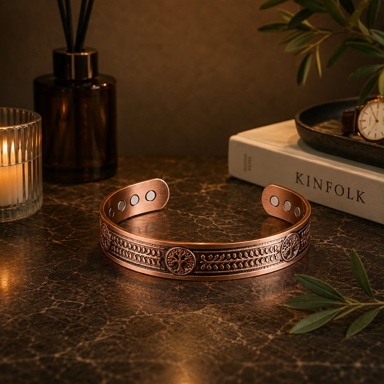 Pure Copper Magnetic Bracelet